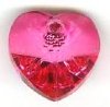 1 10mm Preciosa Pink Candy Heart